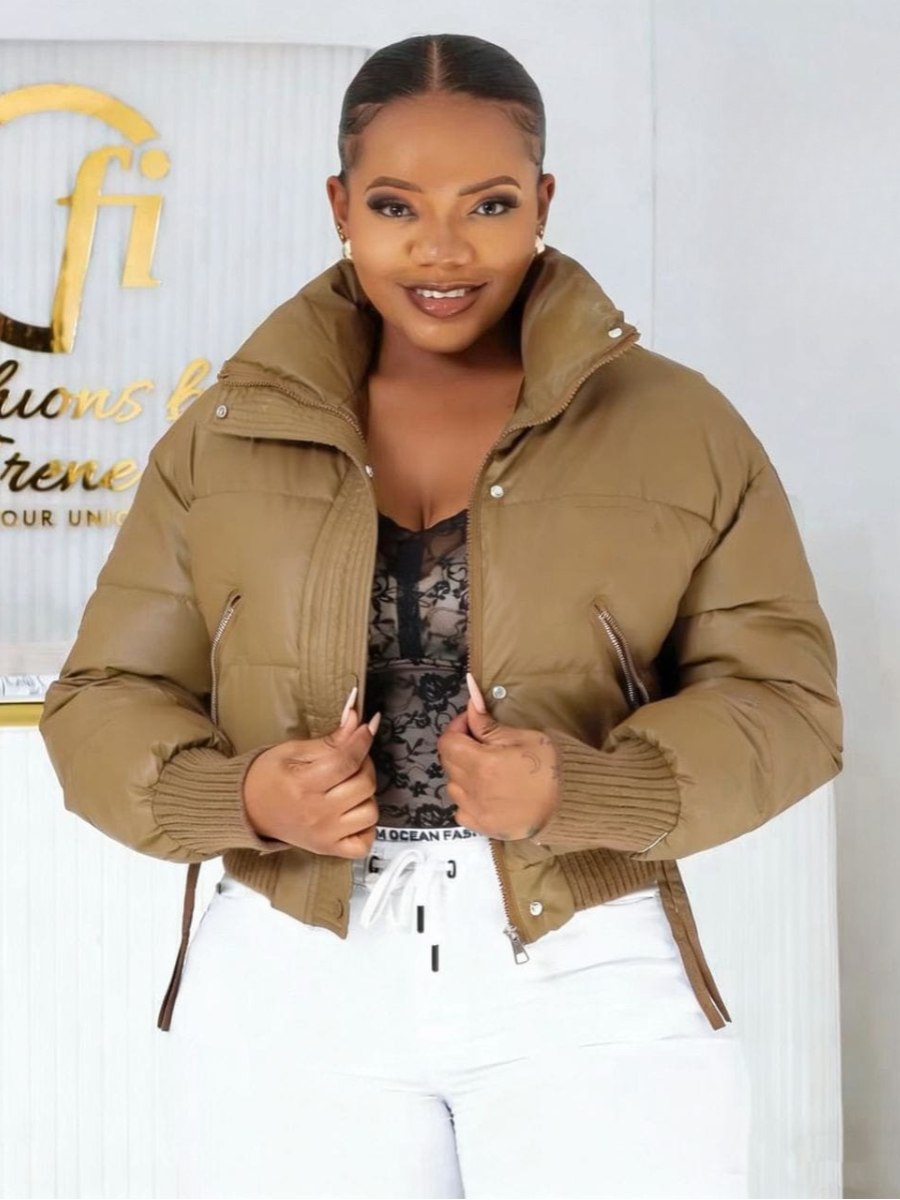 Cropped Puffer Jacket