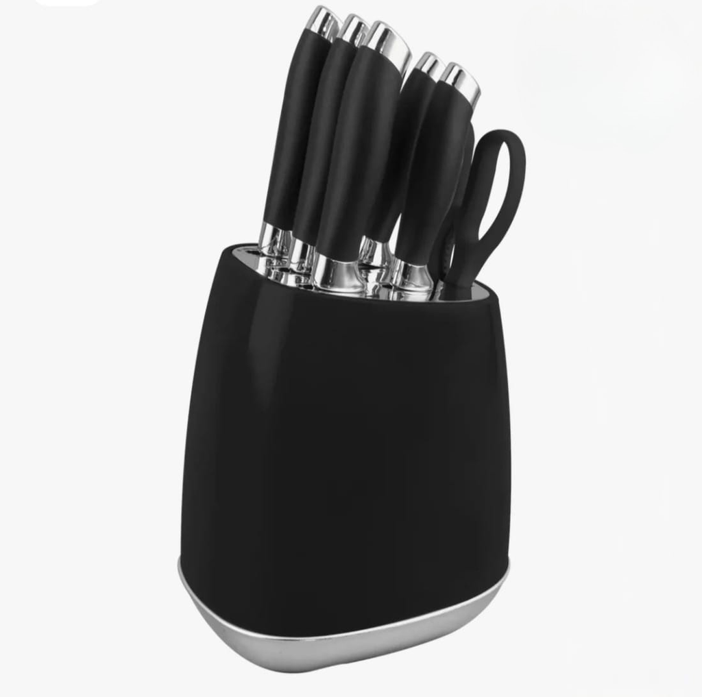 Kitchen Knife Set with Block 8pcs