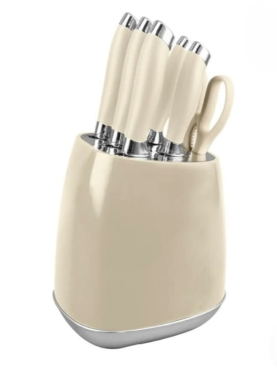 Kitchen Knife Set with Block 8pcs