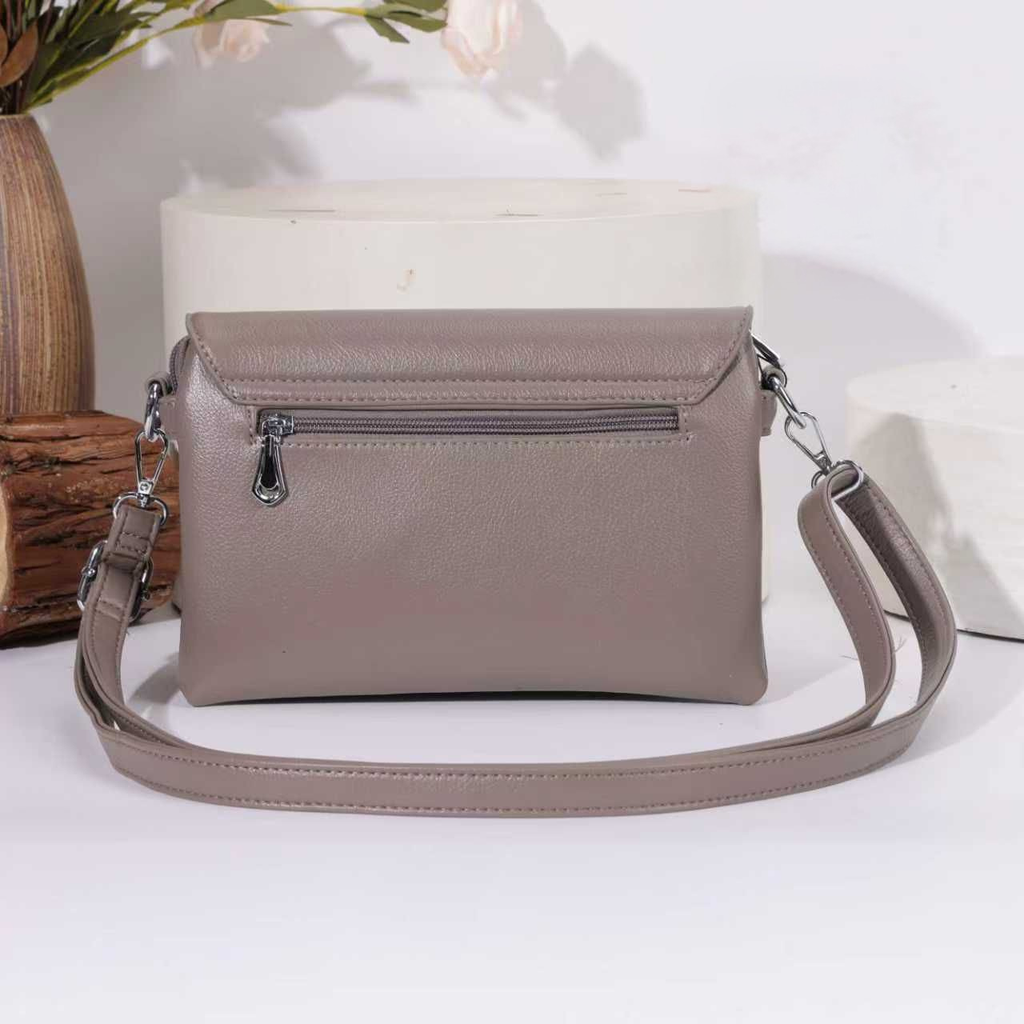 Crossbody Saddle Bag with Adjustable Strap