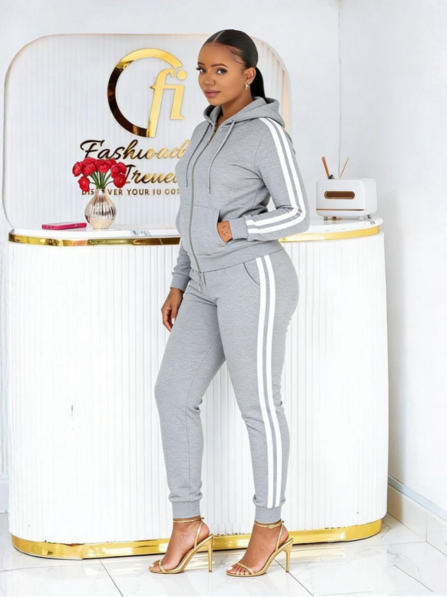 Side Stripe Tracksuit Set