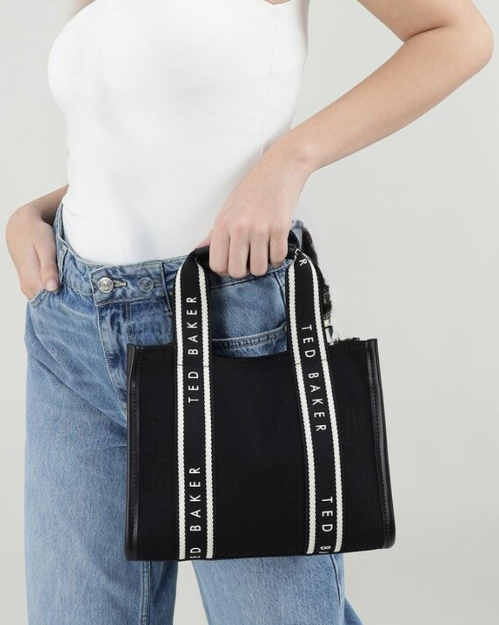 Ted Baker Logo Strap Tote Bag