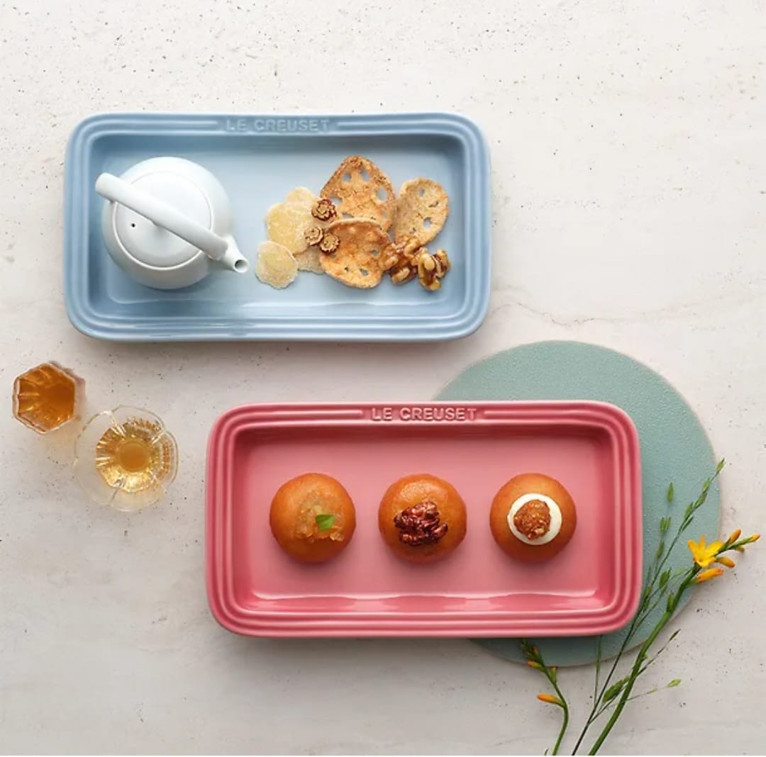 Le Creuset Style Rectangular Ceramic  Trays - Set of 6