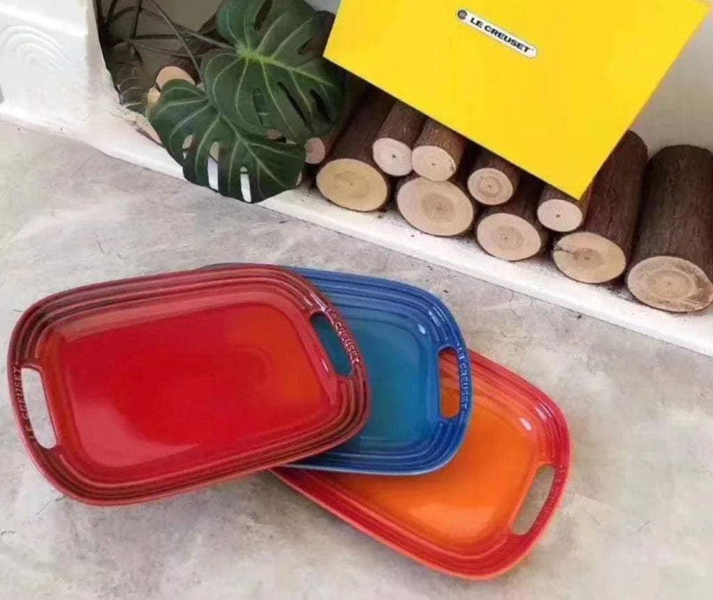 Le Creuset Style Ceramic Serving Tray