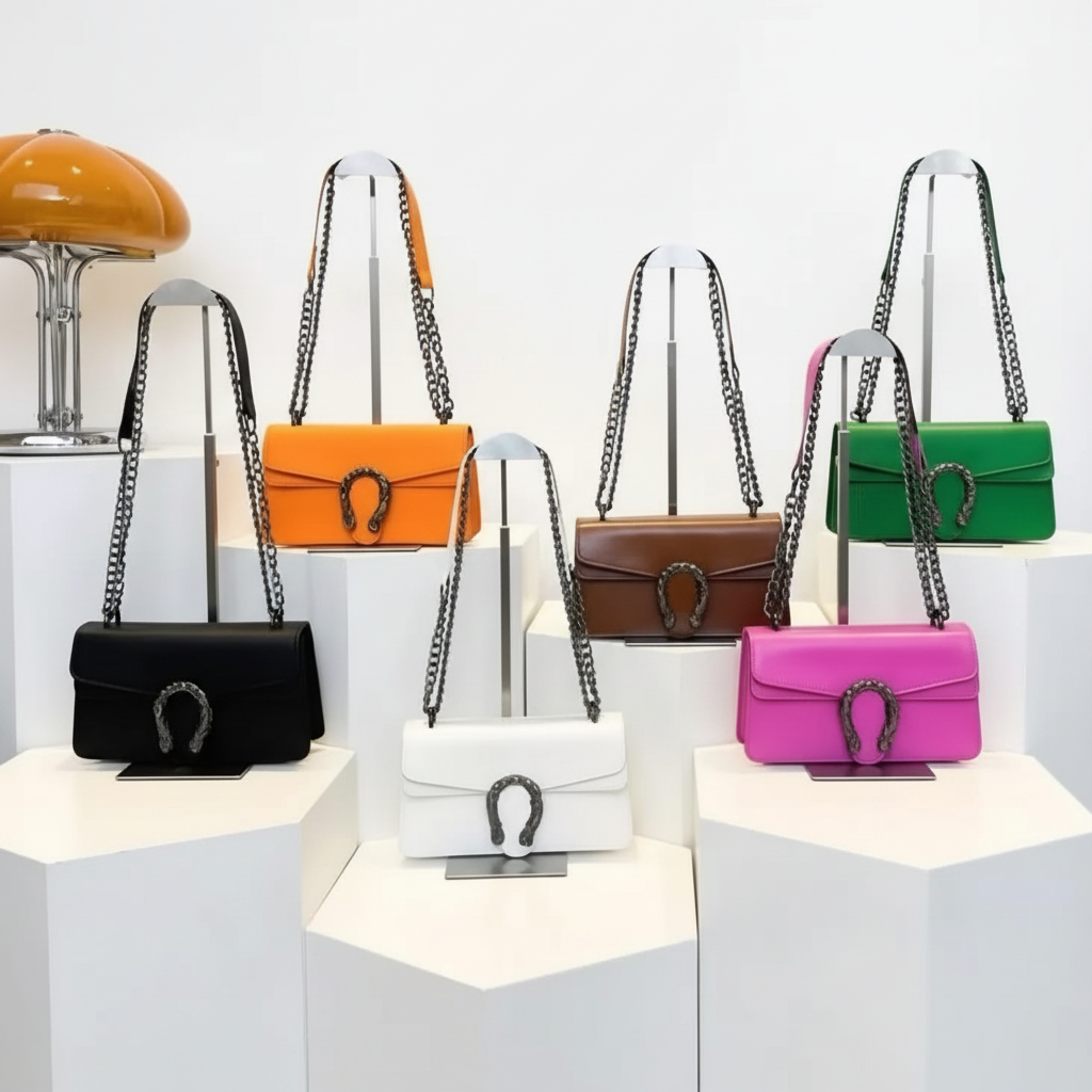 Chain Strap Shoulder Bag - Edited