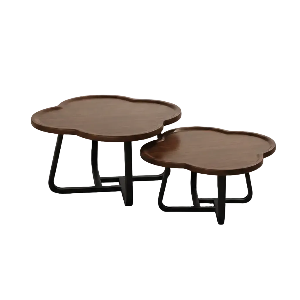 Clover Coffee Table - White Background