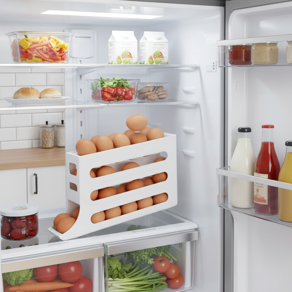 In-fridge lifestyle shot