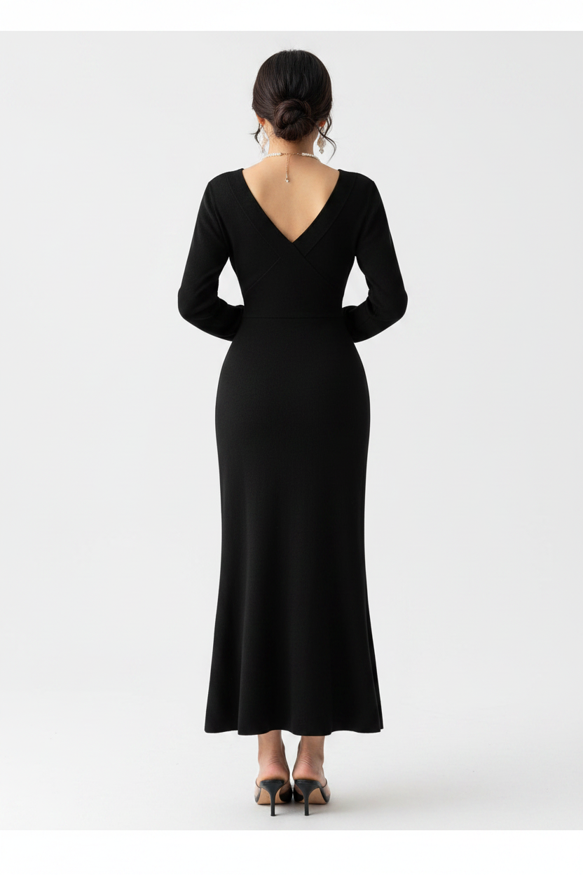 Lady Back View