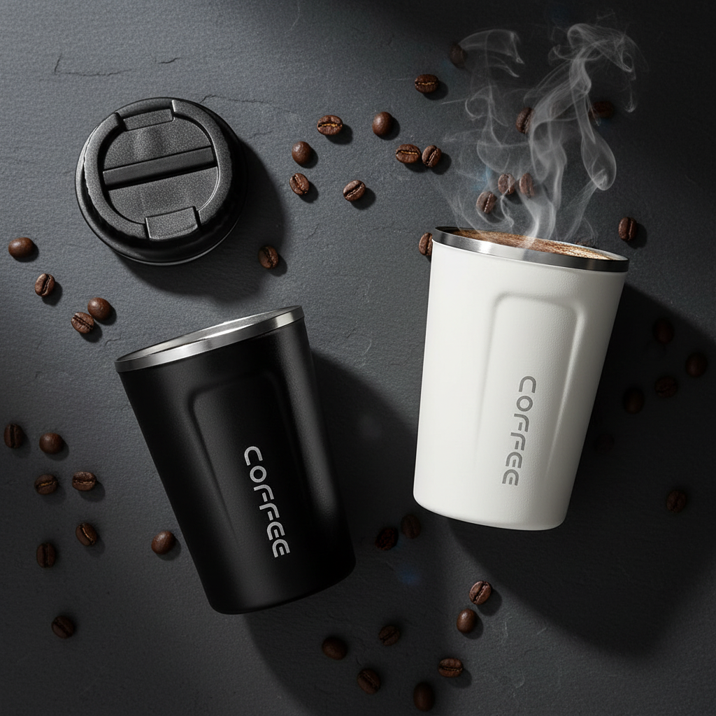 Moody flat lay mug