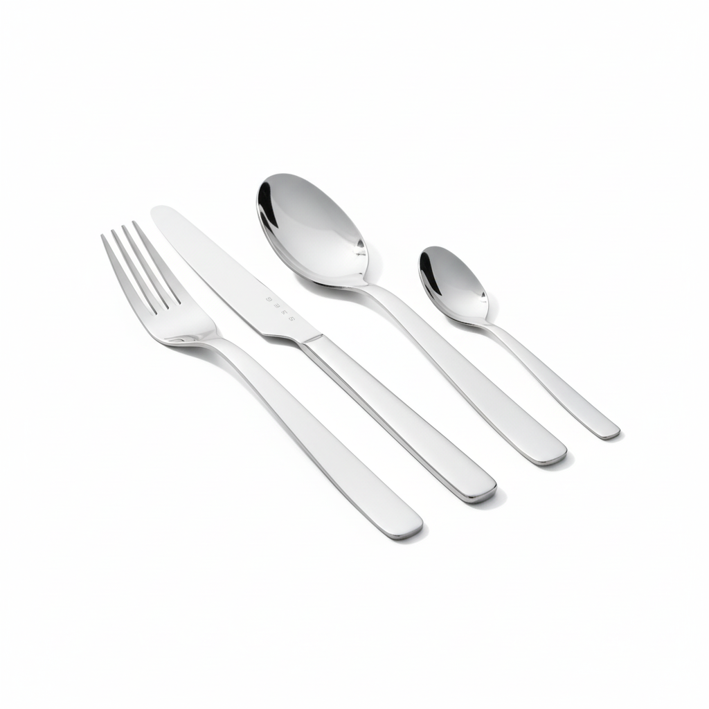 SMEG Cutlery Set – White Background