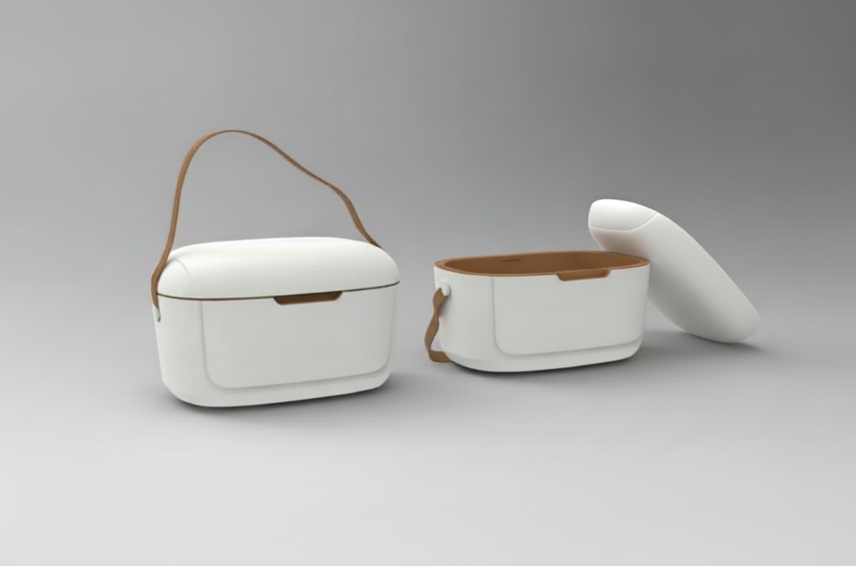 Travel Soap Case - White Background